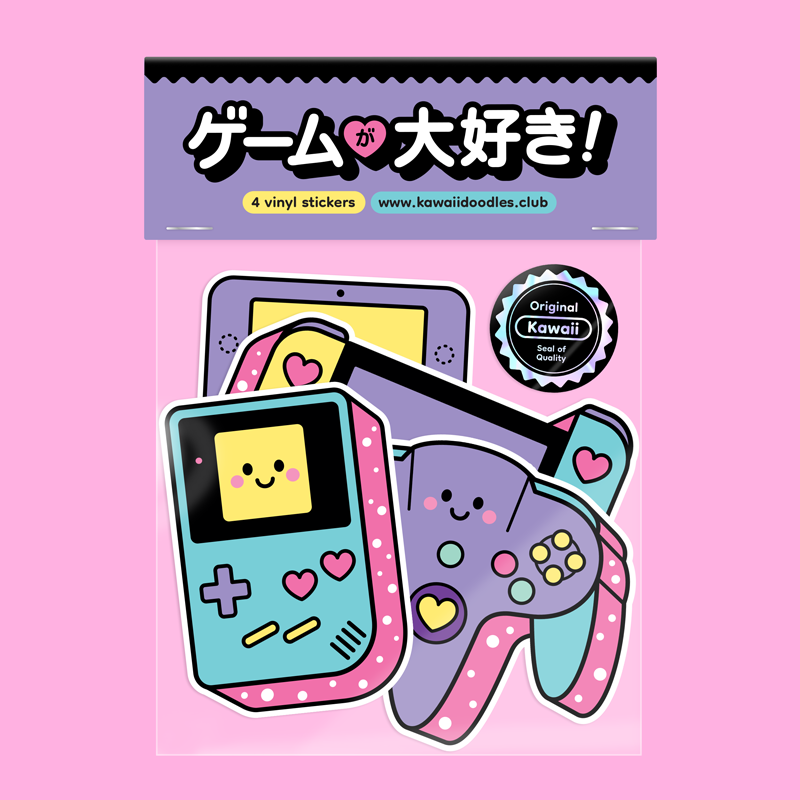 gaming sticker set